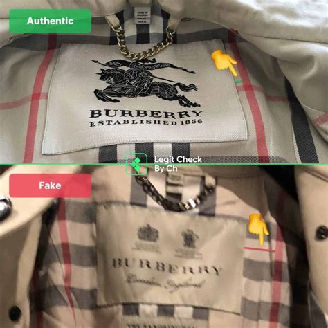 how to tell a fake burberry watch|how to check burberry coat.